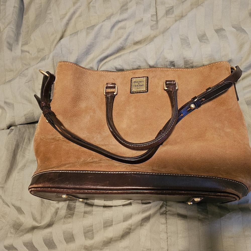 Vintage Dooney & Bourke Suede Women's Purse - Picture 5 of 12